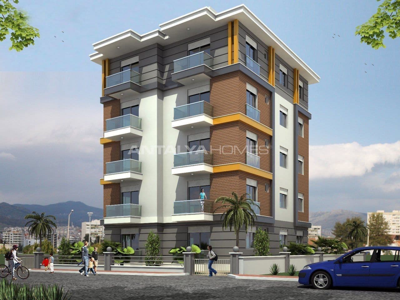 Апартаменты в Анталии, Турция, 75 м2, фото 4