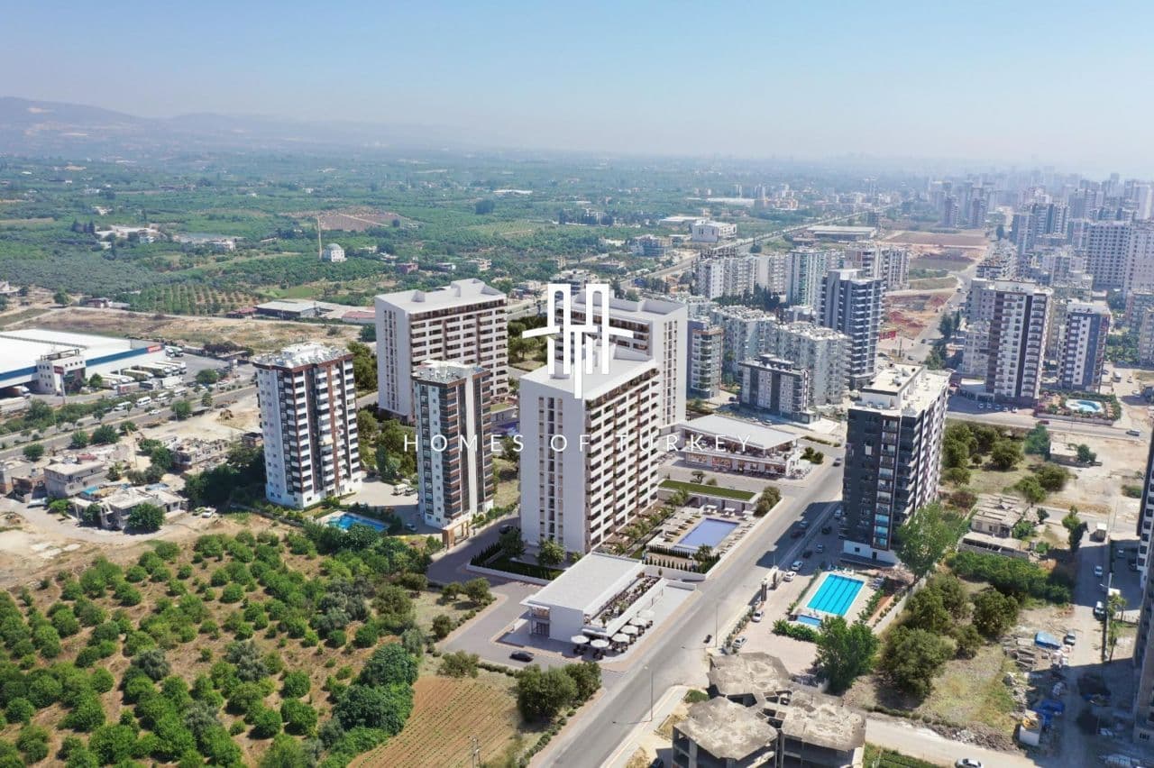 Апартаменты в Мерсине, Турция, 80 м2