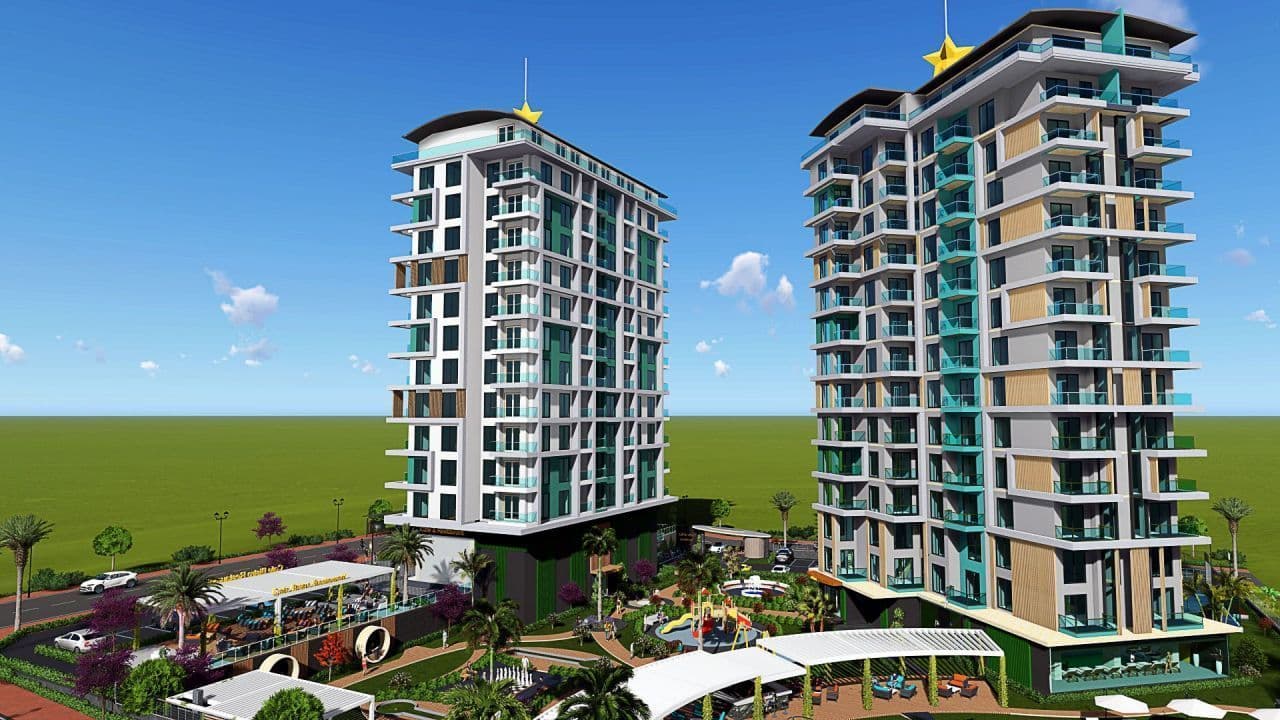 Квартира в Алании, Турция, 55 м2
