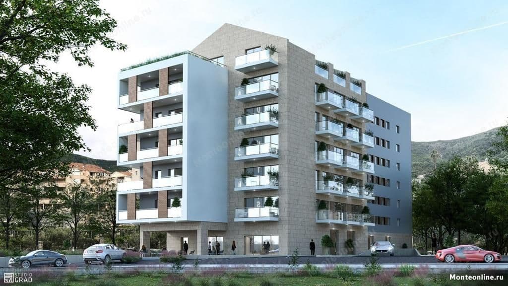 Квартира в Будве, Черногория, 84 м2