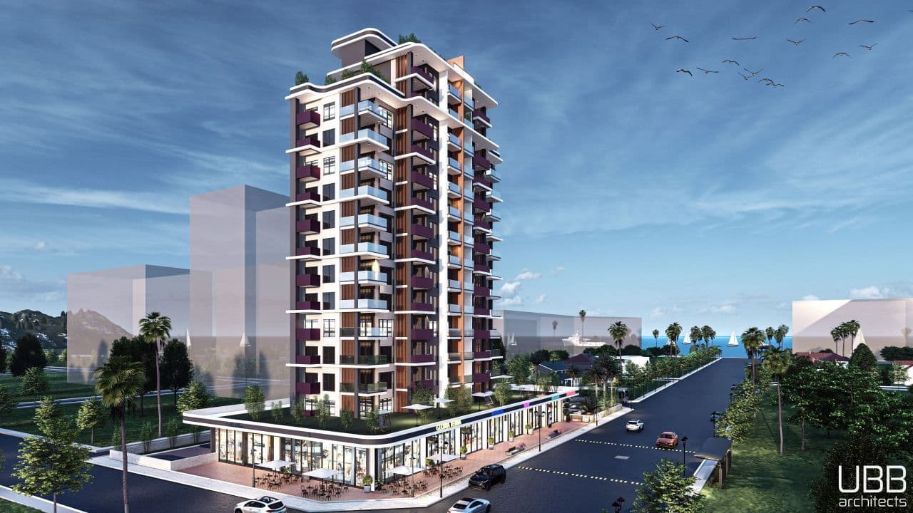 Квартира в Мерсине, Турция, 74 м2