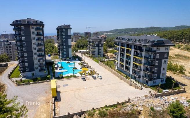 Меблированная недвижимость в комплексе с бассейном и сауной в Алании, фото 5