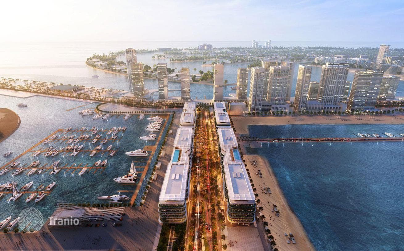 Первоклассный жилой комплекс Dubai Harbour Residences с доступом к пляжу в The Palm Jumeirah, Дубай, ОАЭ, фото 2