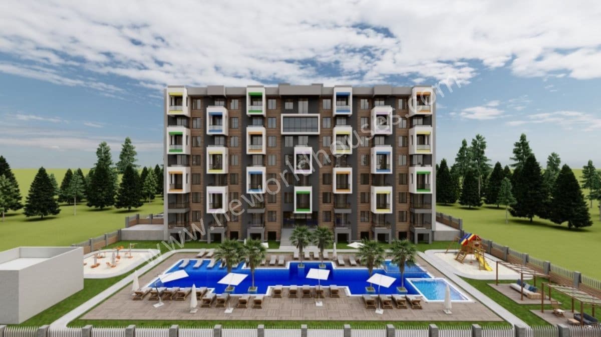 Апартаменты в Анталии, Турция, 43 м2