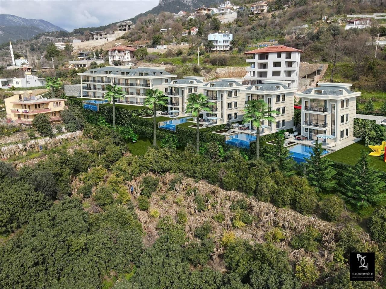 Квартира в Кестеле, Турция, 55 м2, фото 2