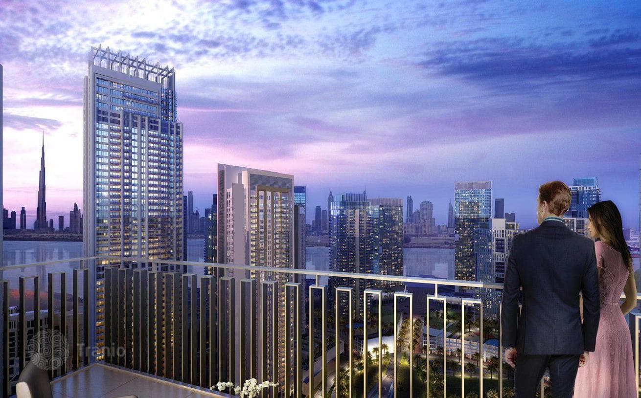 Просторные светлые апартаменты с панорамным видом в проекте Creek Gate, район Dubai Creek Harbour, ОАЭ, фото 3