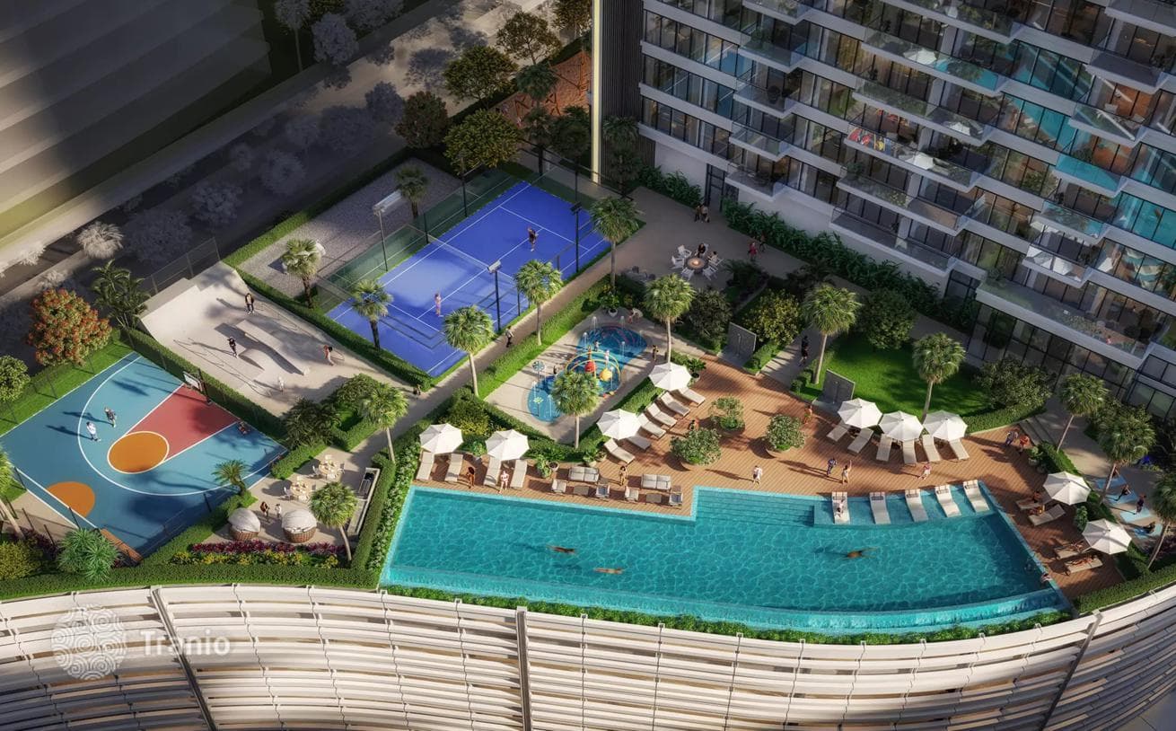 Жилой комплекс Upper House с видом на Dubai Marina, озёра и поля для гольфа, с множеством удобств и объектов инфраструктуры, JLT, Дубай, ОАЭ