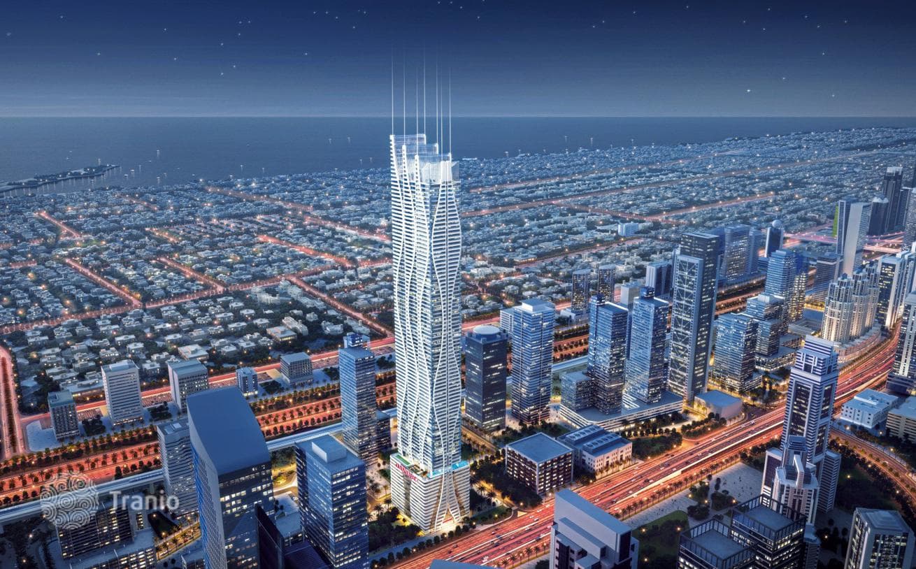 Ультрасовременный небоскрёб Bayz 101 в Business Bay, Дубай, ОАЭ