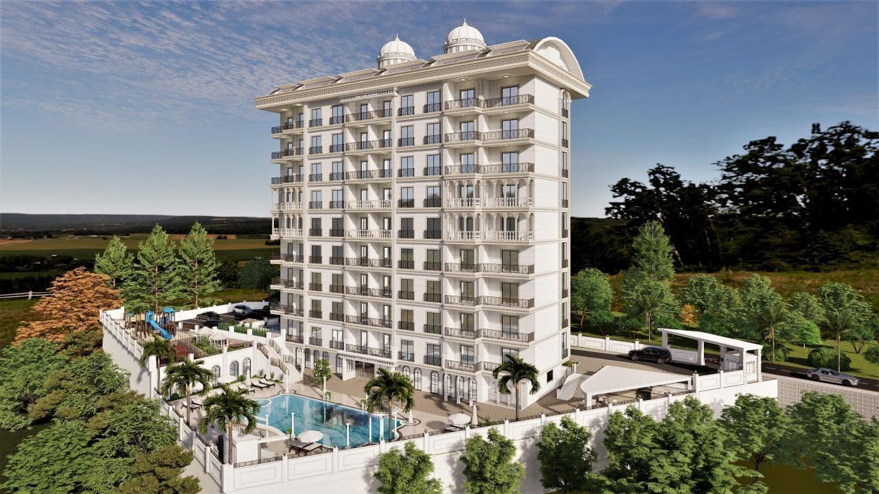 Квартира в Авсалларе, Турция, 52 м2