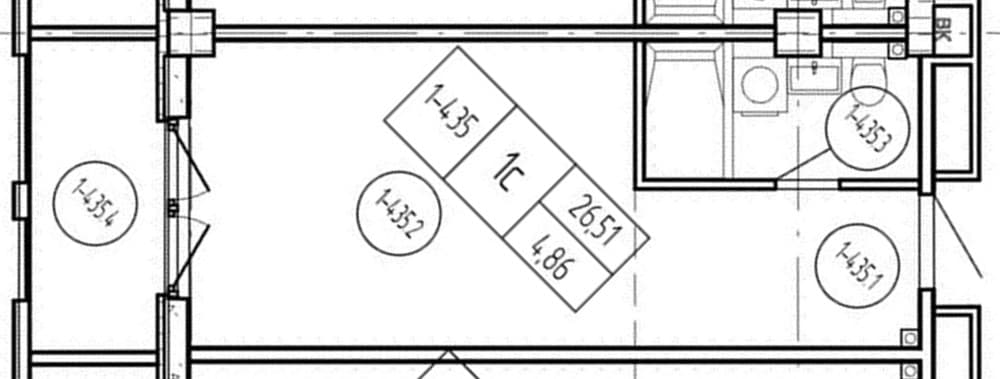 1 к. квартира 31.37 кв. м, 3/9 этаж. ЖК Лучи. Azimut Park Hotel Premier, Анапа, Россия