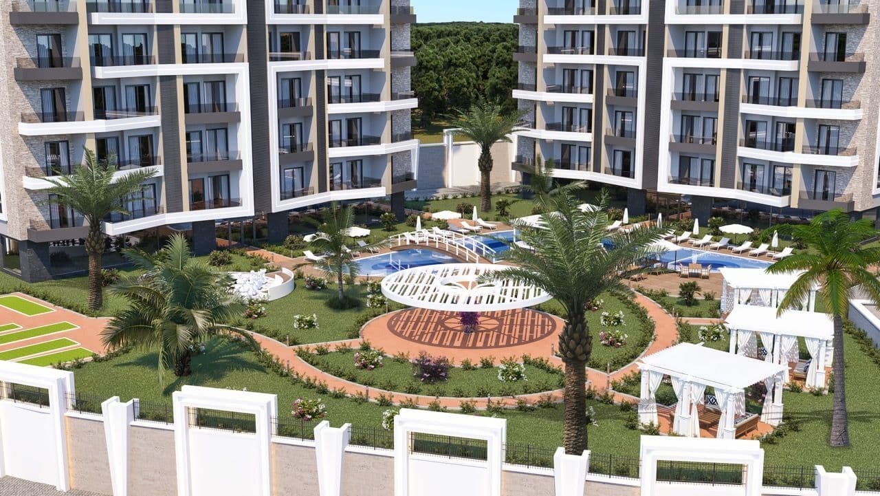 Квартира в Авсалларе, Турция, 51 м2, фото 3