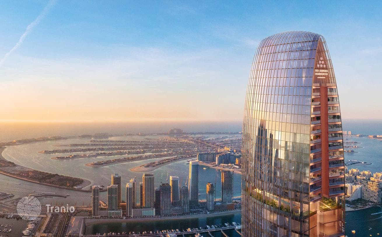 Недвижимость в элитном небоскрёбе Six Senses Residences, район Dubai Marina, ОАЭ
