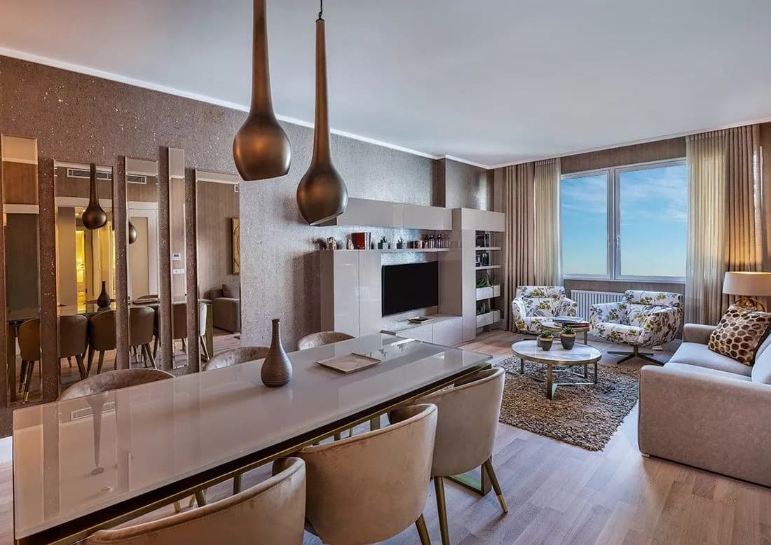 Апартаменты в Стамбуле, Турция, 90 м2
