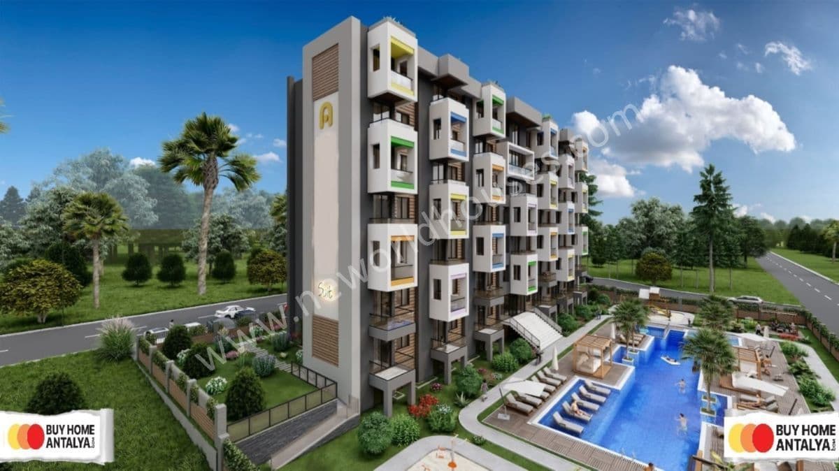 Апартаменты в Анталии, Турция, 43 м², фото 4