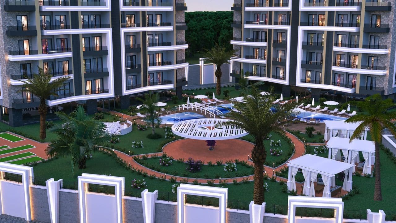 Квартира в Авсалларе, Турция, 51 м2, фото 4