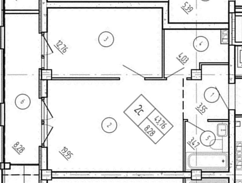 1 к. квартира 52.04 кв. м, 7/9 этаж. ЖК Лучи. Azimut Park Hotel Family, Анапа, Россия