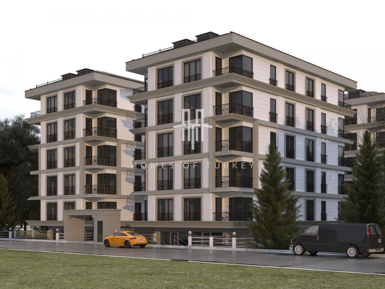 Апартаменты в Стамбуле, Турция, 62 м2