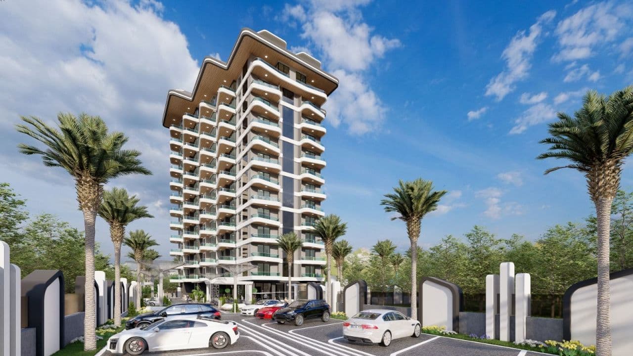 Квартира в Алании, Турция, 55 м2, фото 2