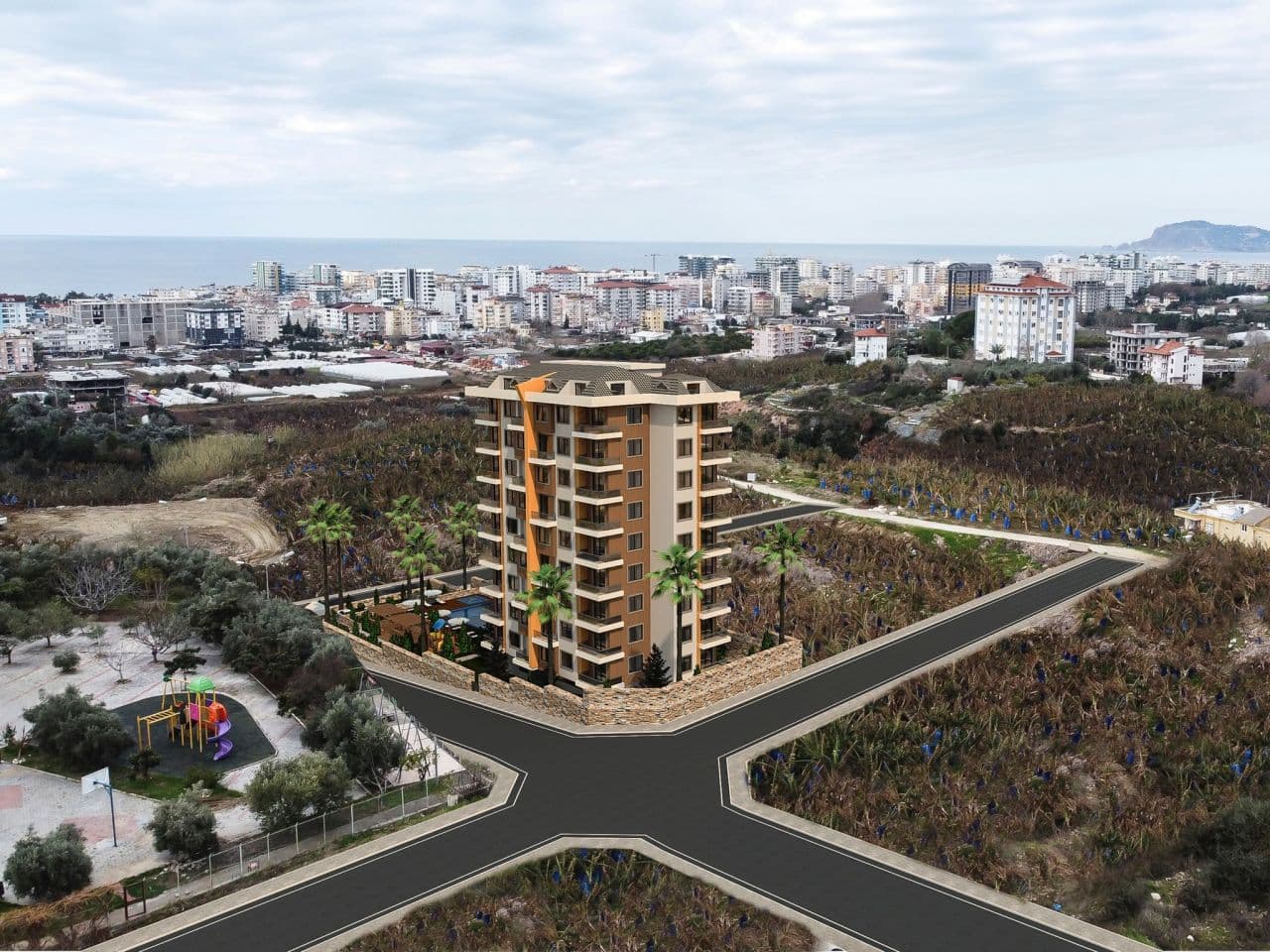 Апартаменты в Алании, Турция, 52 м2, фото 2