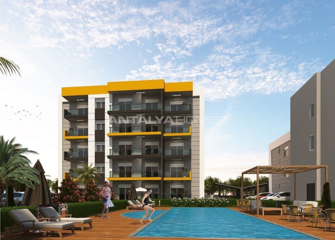 Апартаменты в Анталии, Турция, 65 м2