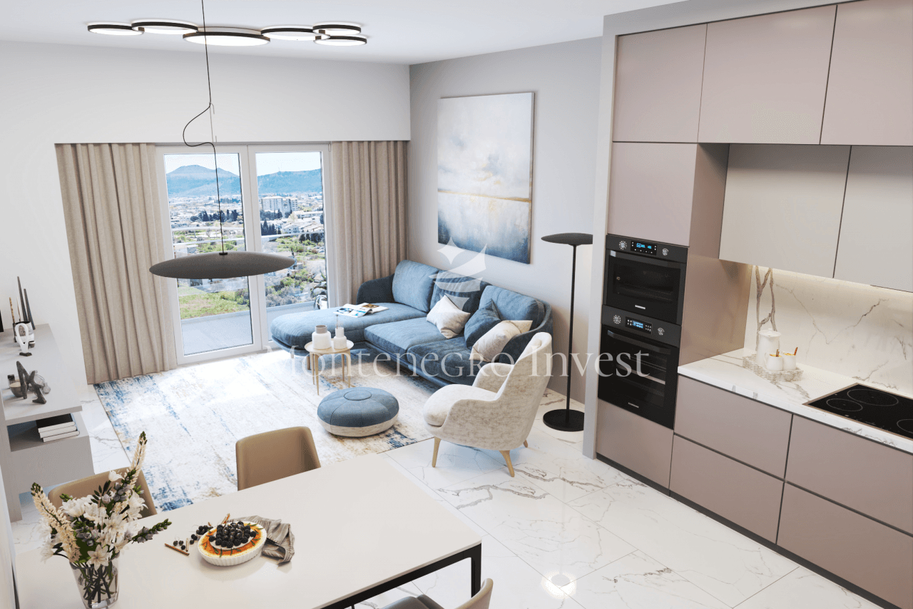 Апартаменты в Баре, Черногория, 73.2 м2