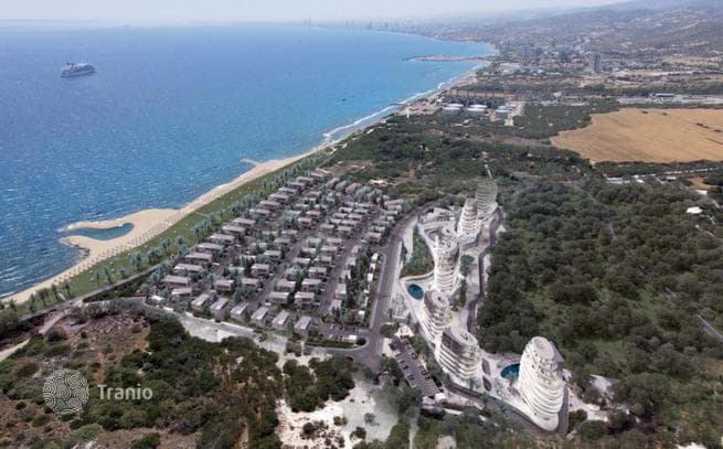 Новые роскошные квартиры в жилом комплексе на берегу моря, Лимассол, Кипр