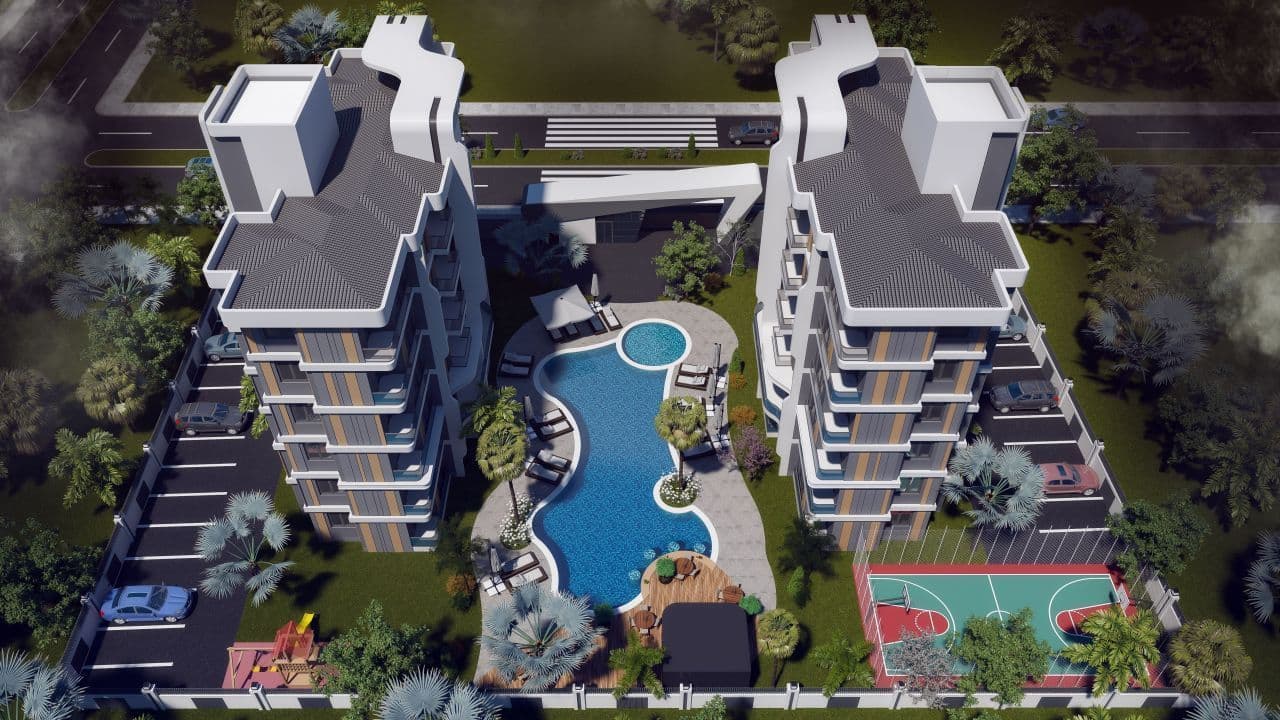 Квартира в Анталии, Турция, 60 м2