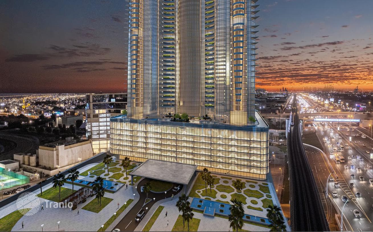 Высотная резиденция Al Habtoor Tower с бассейном и зоной отдыха, Business Bay, Дубай, ОАЭ, фото 2