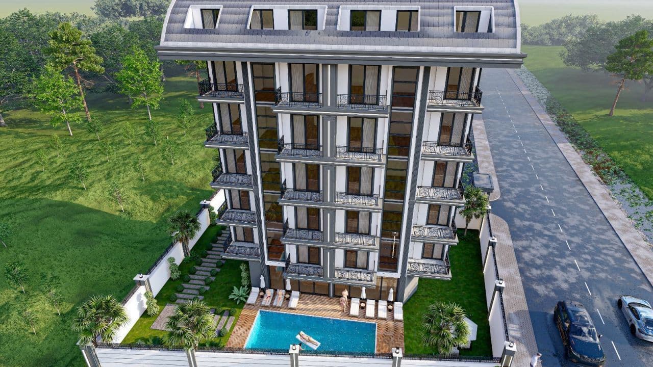Квартира в Авсалларе, Турция, 44 м2, фото 2