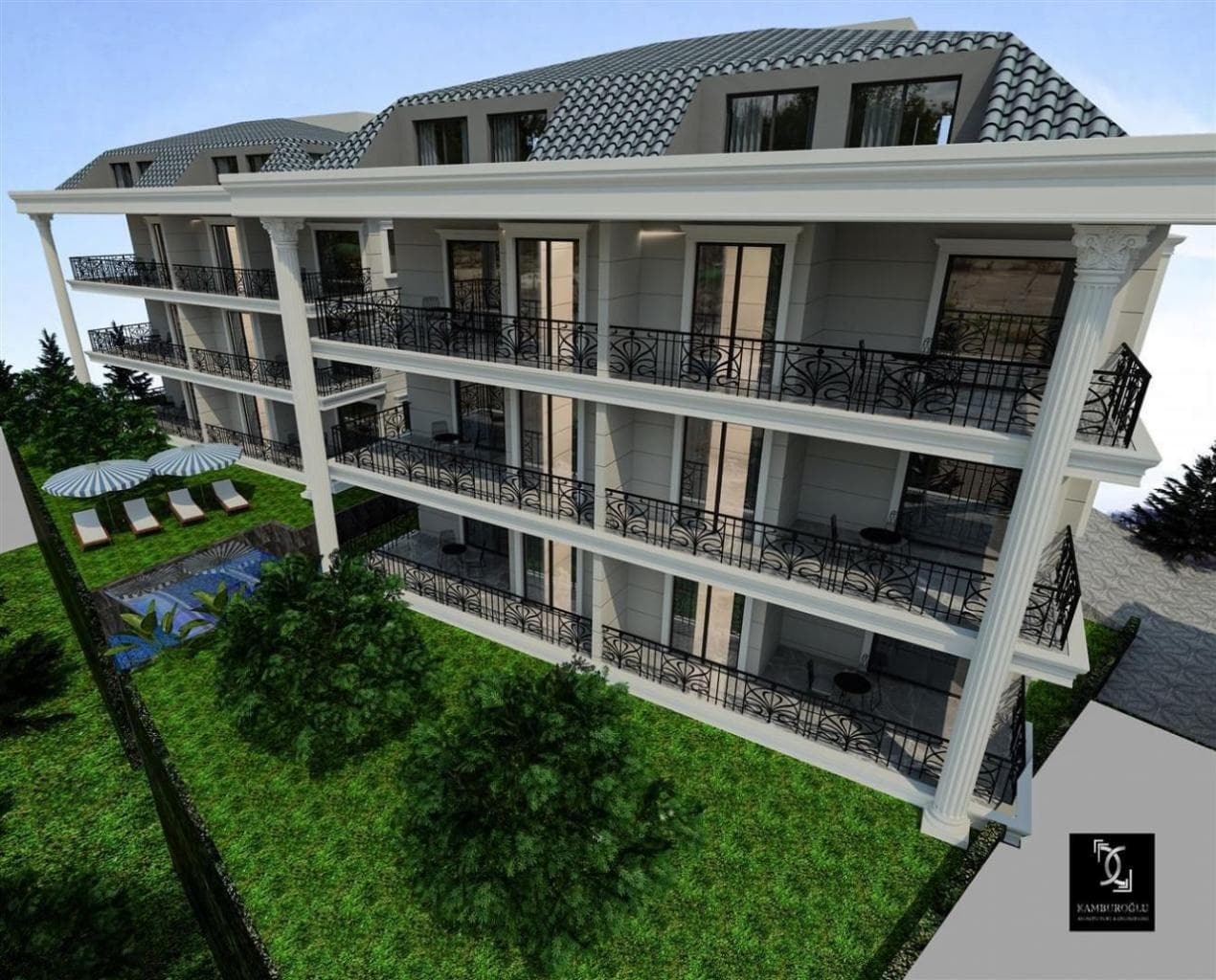 Квартира в Кестеле, Турция, 55 м2