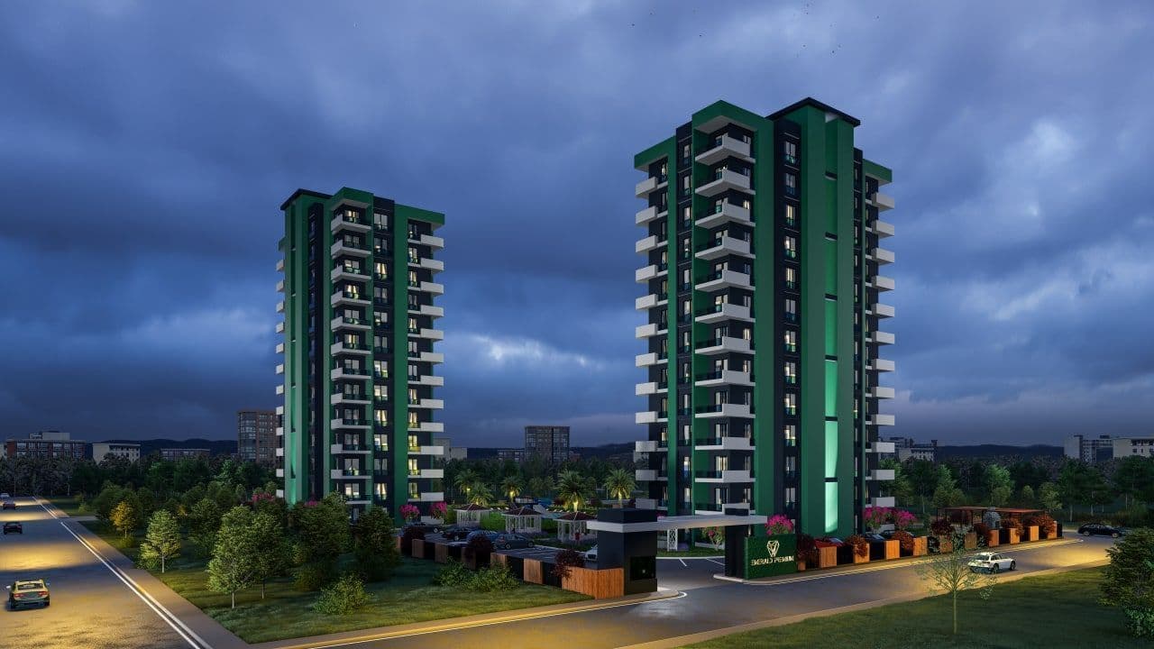 Квартира в Мерсине, Турция, 62 м2