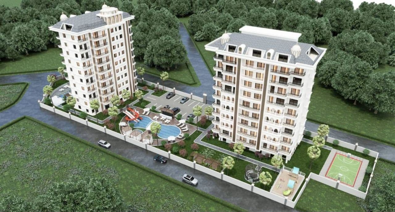 Квартира в Авсалларе, Турция, 48 м2