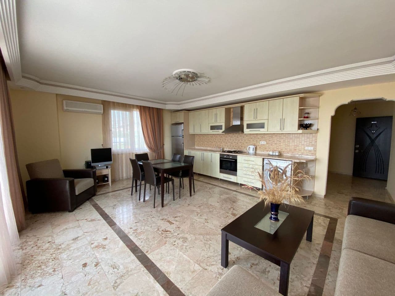 Квартира в Алании, Турция, 110 м2, фото 2
