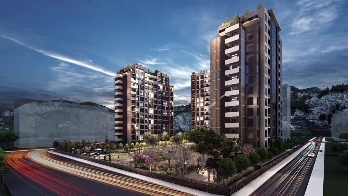 Квартира в Мерсине, Турция, 83 м2