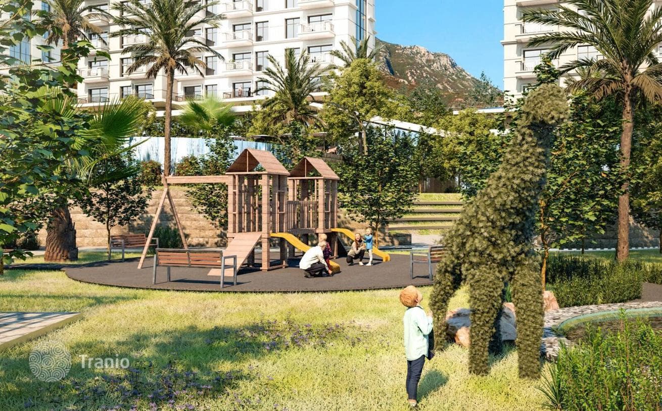 Новые Квартиры в Элитном Комплексе в Махмутларе, Алания, фото 3
