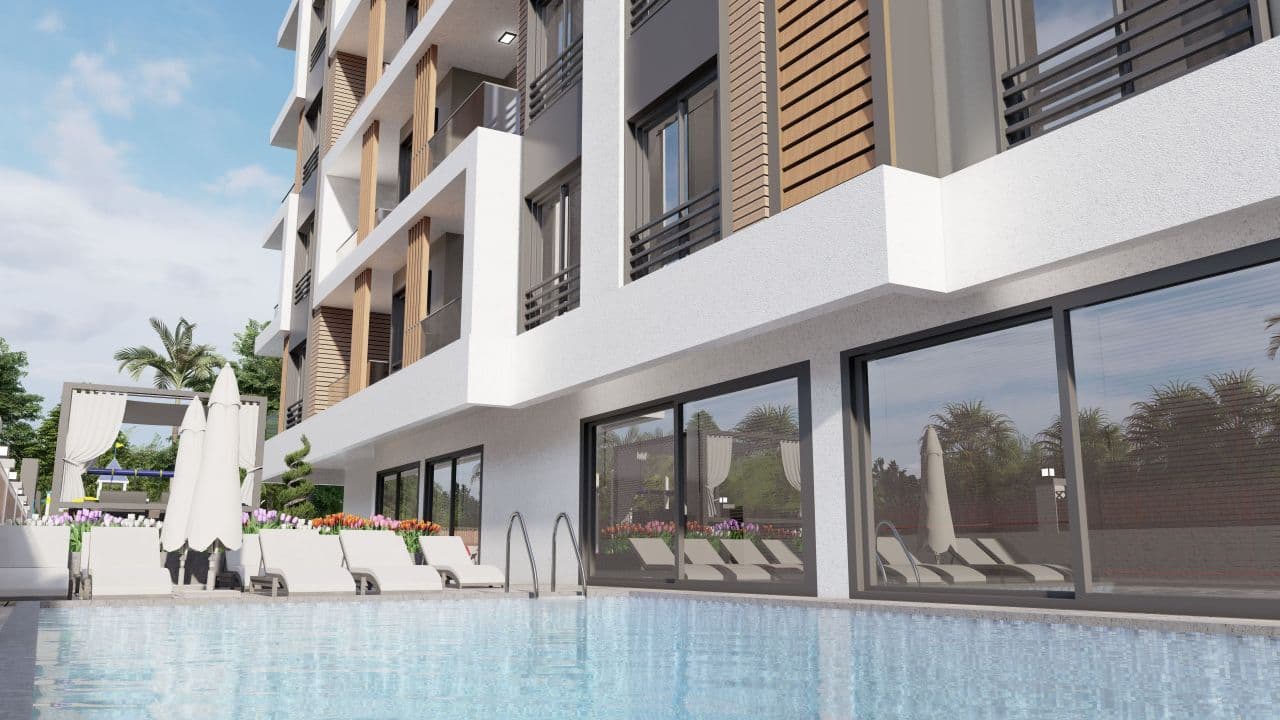 Квартира в Алании, Турция, 47 м2, фото 3