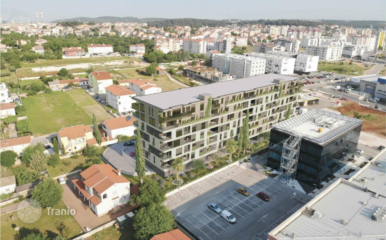 2-комнатные апартаменты в новостройке 56 м² в Пуле, Хорватия