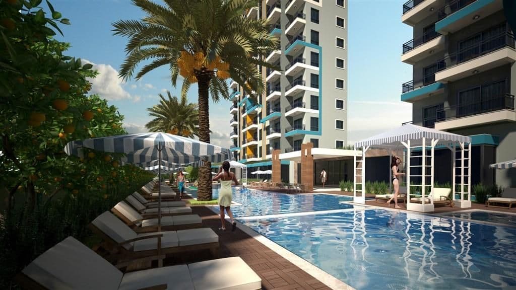 Квартира в Алании, Турция, 60 м2, фото 3