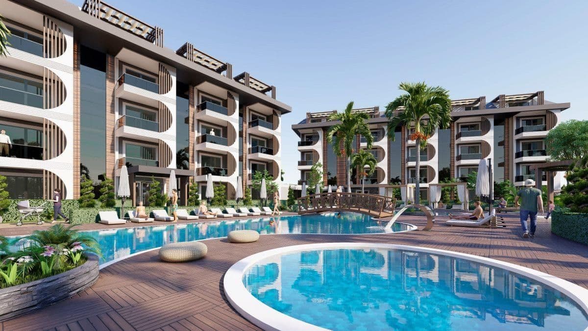 Квартира в Авсалларе, Турция, 63 м2