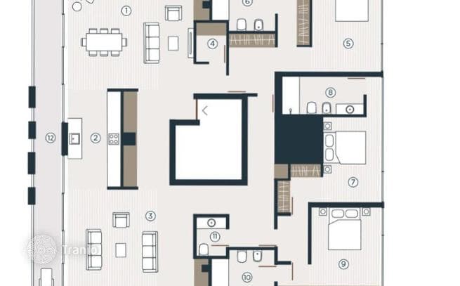 3-комнатная квартира 231 м² в Вила-Нова-ди-Гая, Португалия