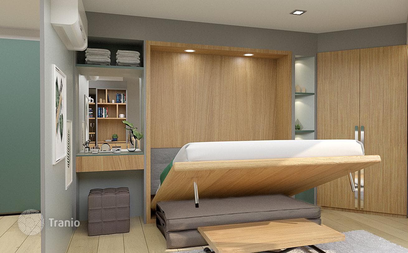 1-комнатные апартаменты в новостройке 28 м² в Муанг Пхукете, Таиланд, фото 4