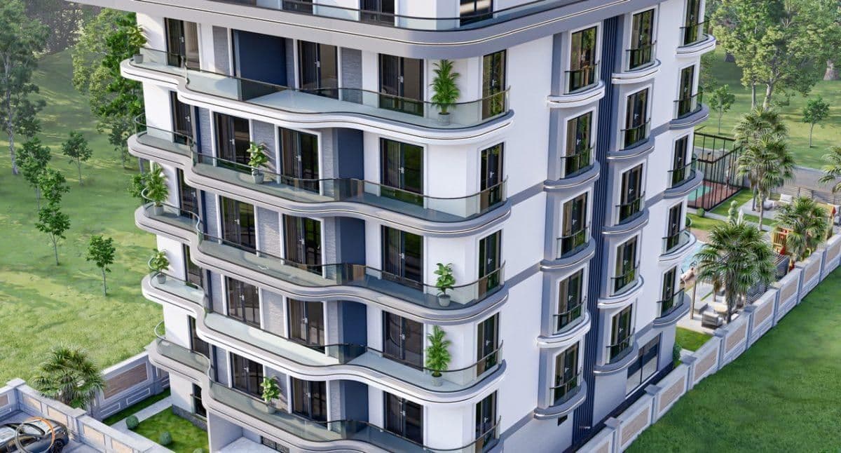 Квартира в Кестеле, Турция, 53 м2, фото 4