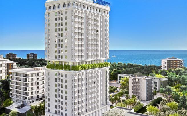 1-комнатные апартаменты в новостройке 32 м² в Гонио, Грузия