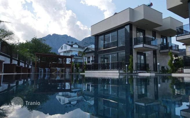 Роскошные триплексные виллы 4+1 на продажу в Кемере Гёйнюк, Анталия, фото 5