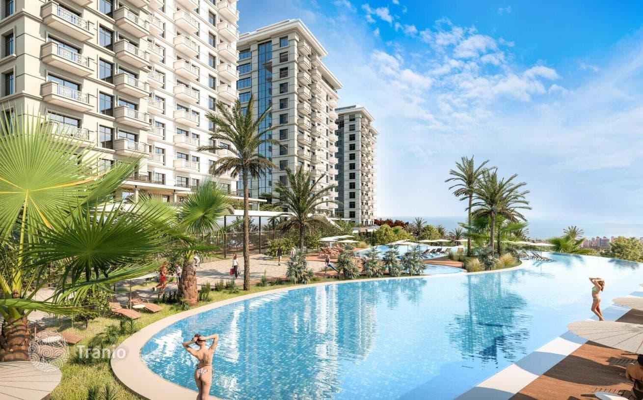 Новые Квартиры в Элитном Комплексе в Махмутларе, Алания, фото 4