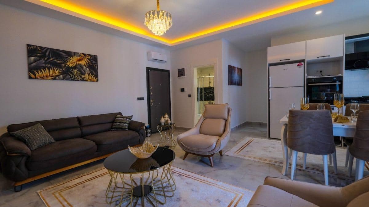 Квартира в Алании, Турция, 60 м2, фото 3