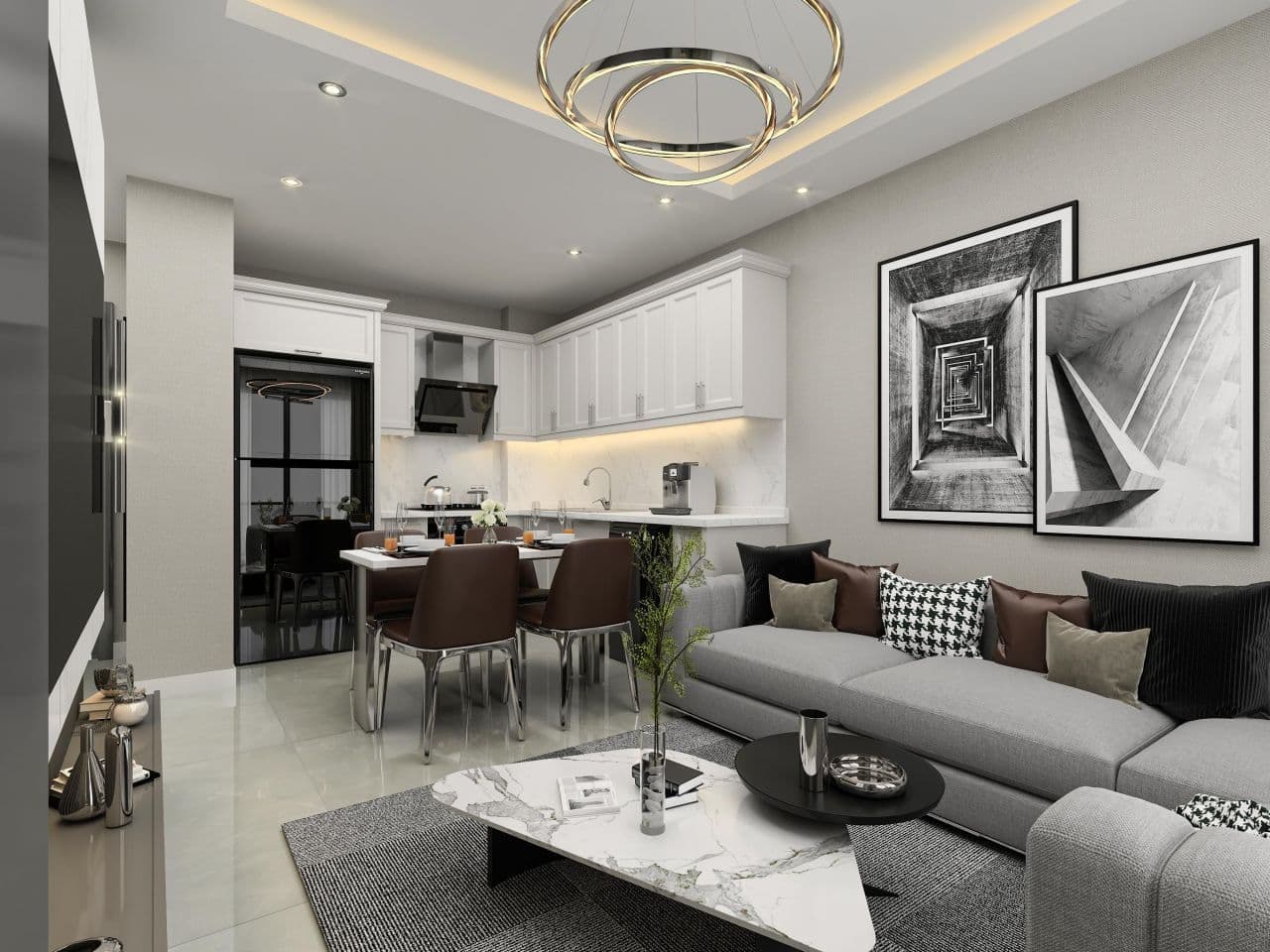Пентхаус в Авсалларе, Турция, 100 м2, фото 3