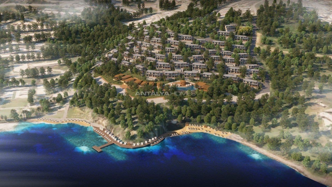 Апартаменты в Бодруме, Турция, 85 м2