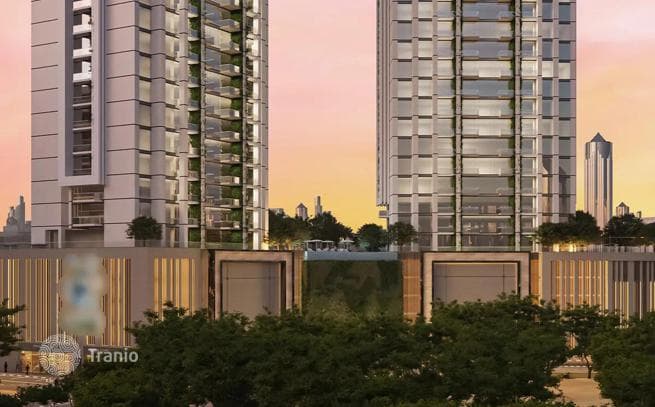 Новые апартаменты в высотной резиденции Maimoon Gardens в районе Jumeirah Village Circle, Дубай, ОАЭ