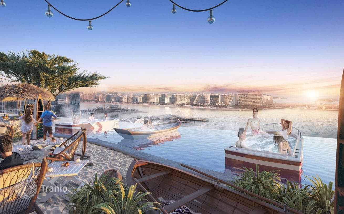Единственный в своём роде жилой комплекс Damac Bay 2 в районе Дубайской гавани, ОАЭ, фото 3